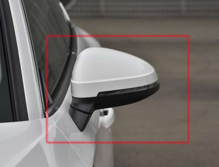 For 2017-2020 Audi A5 F5A Side View Mirror Assembly 8 Pins Brand New Left White