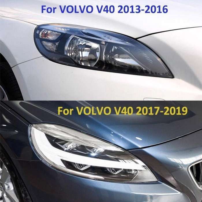 Fit For VOLVO V40 2013-2016 Clear Headlight Cover Lens Replacement Left Shell
