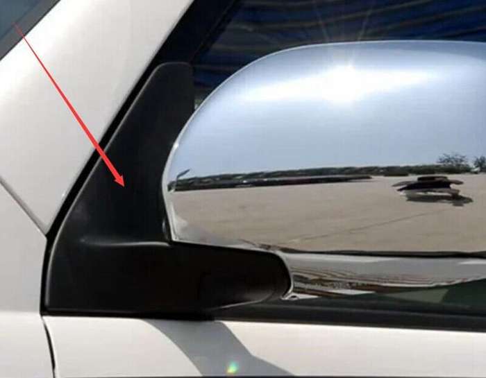 Left Side View Mirror Base 5 Year Warranty 1PC For 2003-2009 Toyota Prado SUV