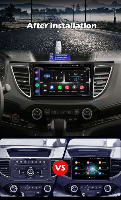 Touch Screen Head Unit GPS Sat Nav Android Radio Stereo for Honda CRV 2012-2016
