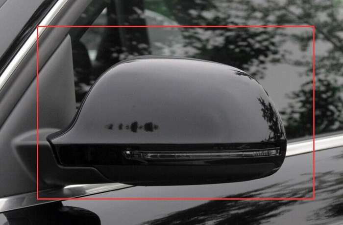For 13-16 Audi Q3 84B Side View Mirror Assembly 8 Pins High Quality Left Black