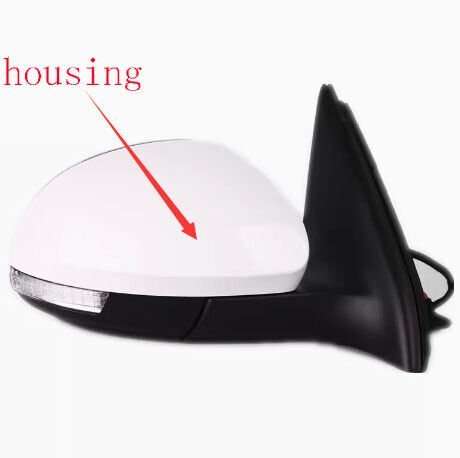 Side View Mirror Housing Top Quality Part White Right For 16-19 VW Sharan 7N2
