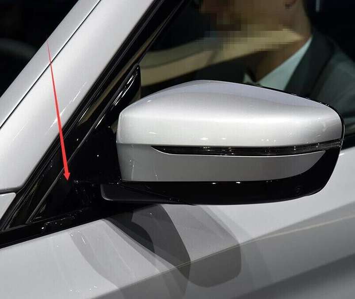 Left Side View Mirror Base 5 Year Warranty For 17-20 BMW 5 Series G30 G38 Sedan