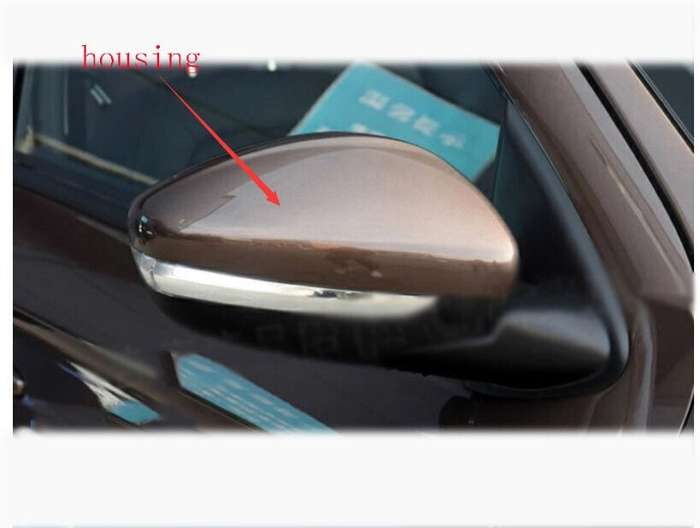 Side View Mirror Housing Top Quality Part Brown Right For 2014-2018 Peugeot 2008