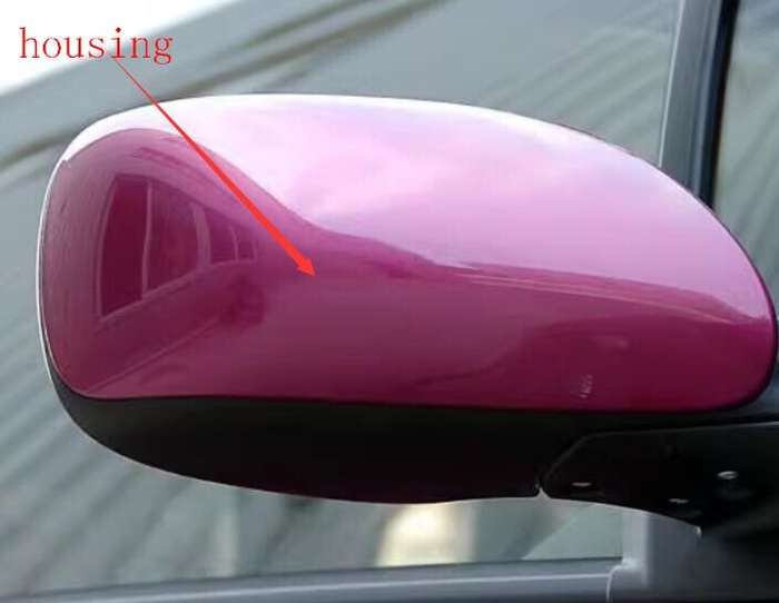 Side View Mirror Housing Purple Right For 2008-2013 Toyota Yaris P9 Hatchback