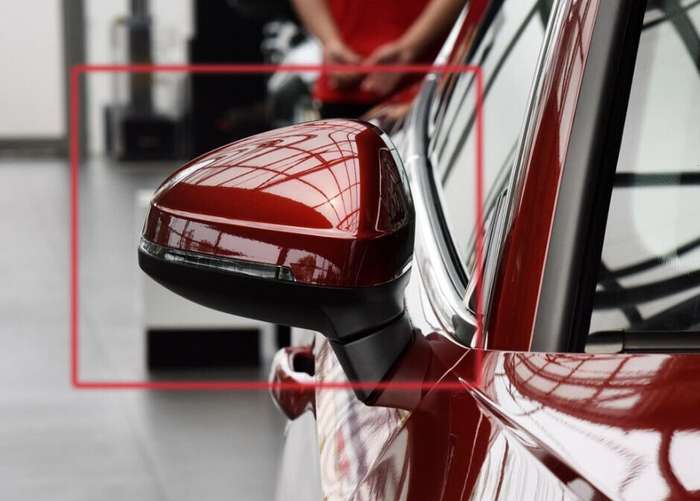 For 2017-2020 Audi A5 F5A Side View Mirror Assembly 8 Pins Brand New Right Red