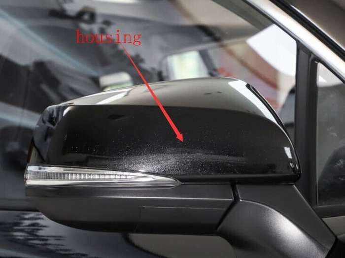 Side View Mirror Housing Black Right For 2022-2023 Toyota Frontlander XG10 SUV