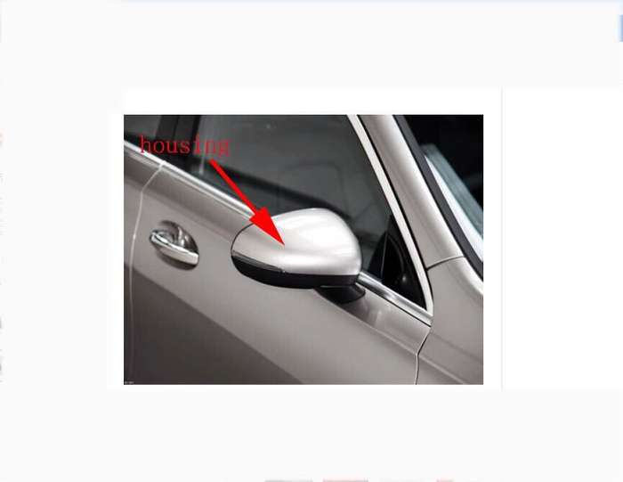 Side View Mirror Housing Markdown Silver Right For 2019-2023 Benz A Class W177