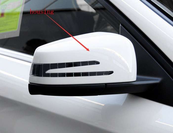 Side View Mirror Housing Markdown Sale White Right For 2014-2018 Benz GLA X156