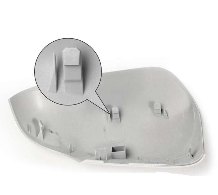 For 2014-2018 Toyota Corolla Side View Mirror Housing Silver Right Hot Sale