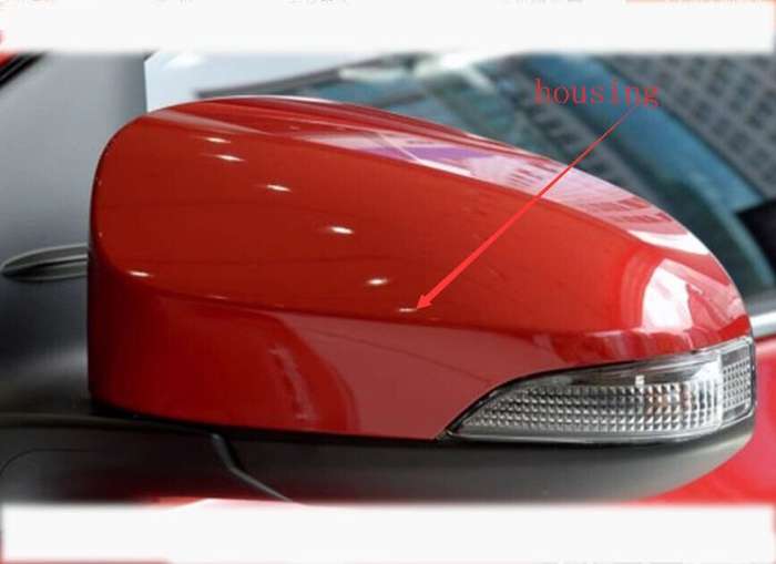 Red Side View Mirror Housing Left Part For 14-18 Toyota Corolla ZRE18 Sedan