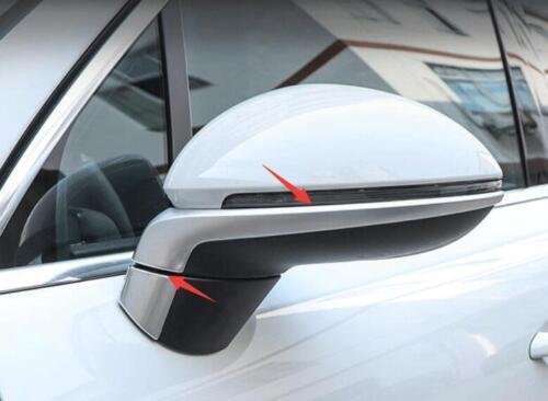 Rear View Mirror Chrome ABS 1 set Fit For 2018-23 Porsche Cayenne