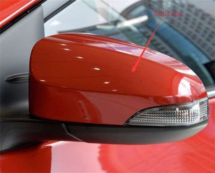For 2014-2018 Toyota Corolla Side View Mirror Housing Red Left Factory Direct