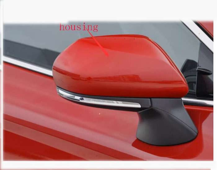 Side View Mirror Housing Ending Sale Red Right For 18-23 Toyota Camry V7 Sedan