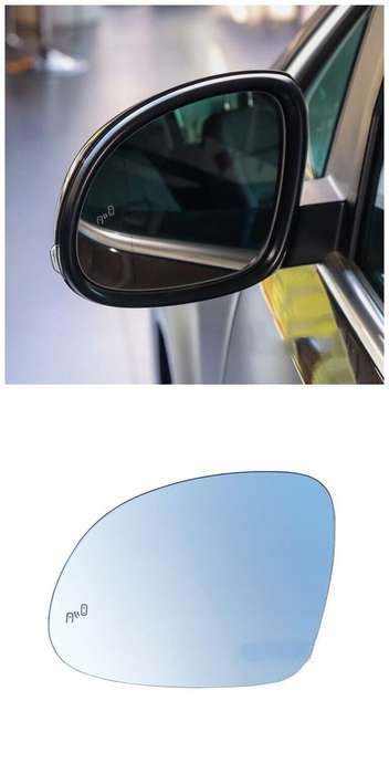 Side View Mirror Glass Heating blind Spot Left For Volkswagen Tiguan Sharan Yeti