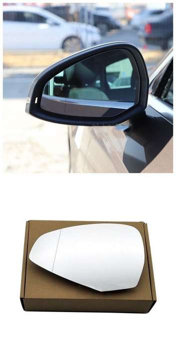 Car Side View Mirror Glass Heating Left Part New 1PC For 2017-2021 Audi A4 A5