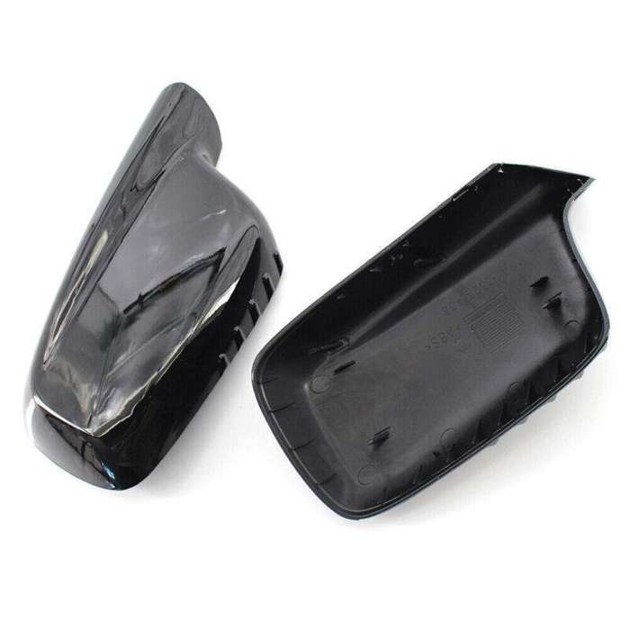 1Pair Glossing Black Mirror Cover for BMW E46 E65 E66 745i 750i 51167074235/6