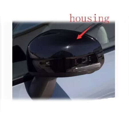 Side View Mirror Housing Black Left Part For 17-23 Volvo V90 Cross Country Wagon