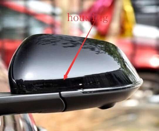 Side View Mirror Housing Top Quality Part Black Left For 16-22 Roewe RX5 SUV