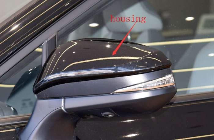 Side View Mirror Housing Ending Sale Black Left For 2021-2023 Toyota Venza SUV