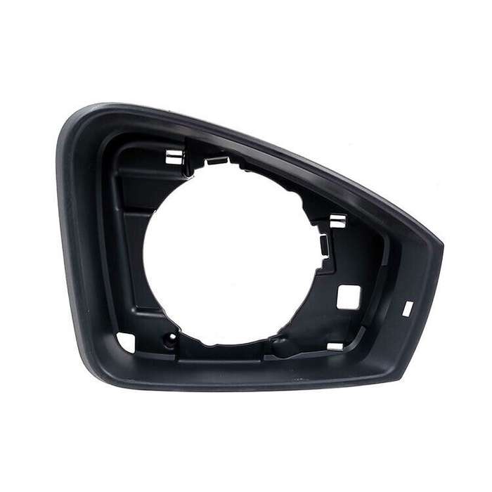 Right Black Front Side Mirror Housing Frame 1PC For 2019-2020 VW Touareg SUV