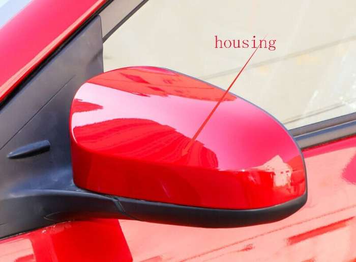 Side View Mirror Housing Red Left For 2014-2021 Toyota YARiS L NSP15 Hatchback