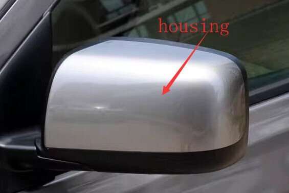 Side View Mirror Housing Part Gray Left 1X For 2008-2015 Nissan Qashqai J10Z SUV