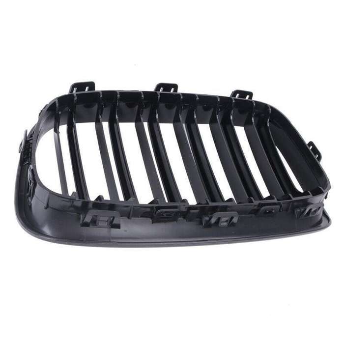 One Pair of Gloss Black Twin Slat Front Grille fit for BMW F20 F21 2011-2014