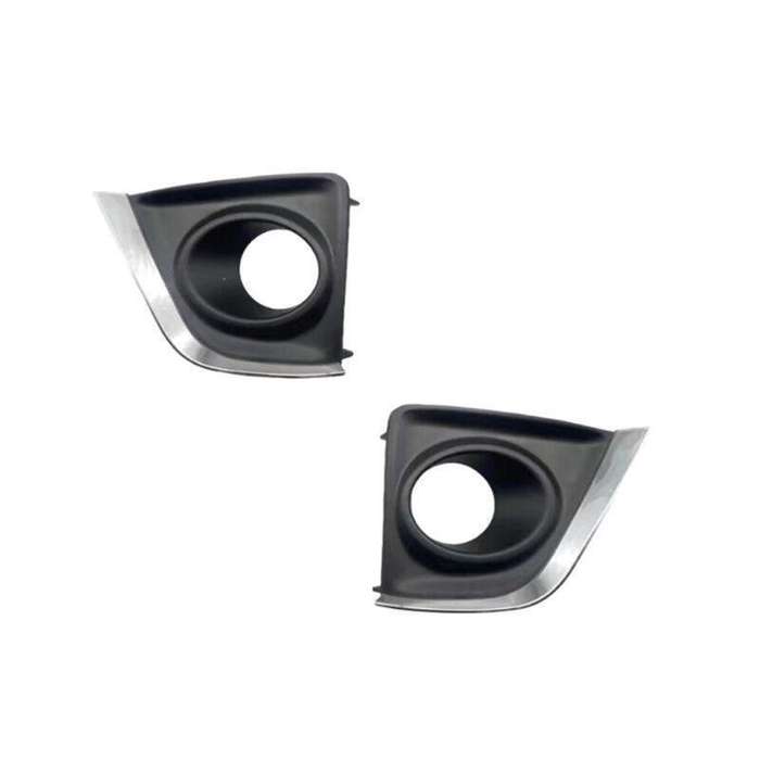 2x Front Bumper Fog Light Grille Cover For Toyota Corolla 2014-2016 Left+Right
