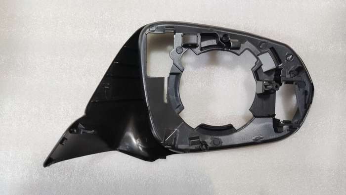 Left Black Front Side Mirror Housing Frame 1PC For 2015-2020 Lexus NX RX SUV