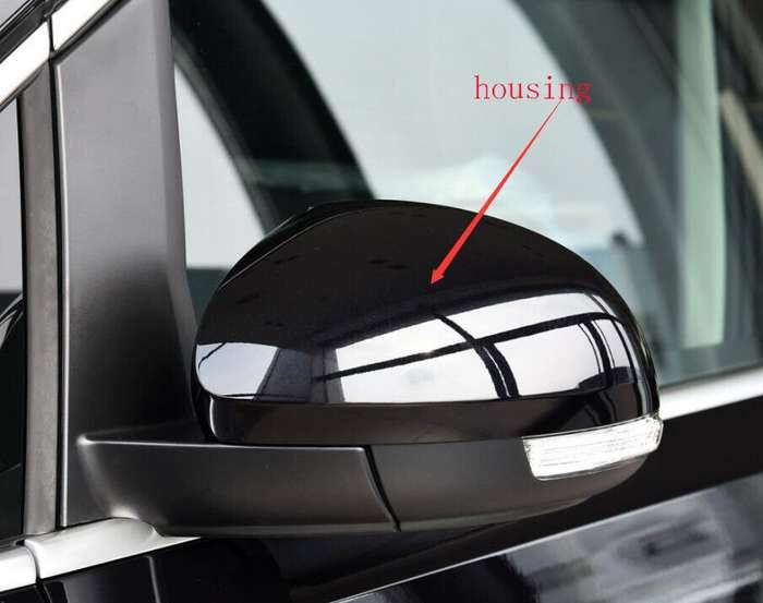 Side View Mirror Housing Top Quality Part Black Left For 2012-2016 VW Sharan 7N1