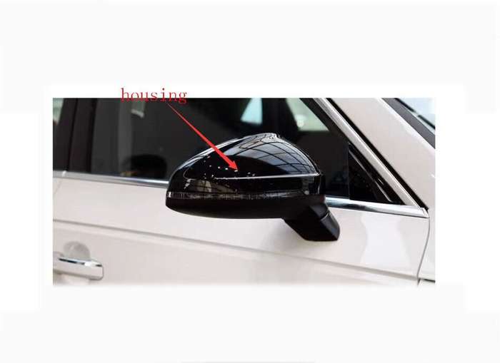 Side View Mirror Housing Top Quality Part Black Right For 17-20 Audi A5 F53