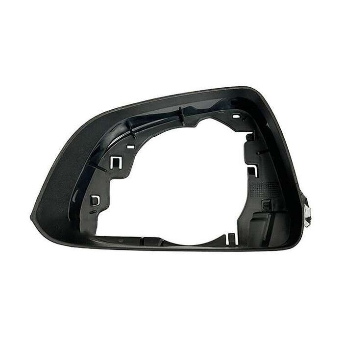 Left Black Front Side Mirror Housing Frame For 2017-2023 Tesla Model 3 Sedan