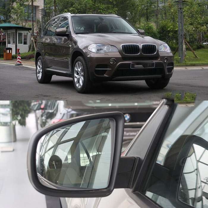 Side View Mirror Glass Heating Left 1PC For 2007-2014 BMW X5 E70 X6 E71 E72