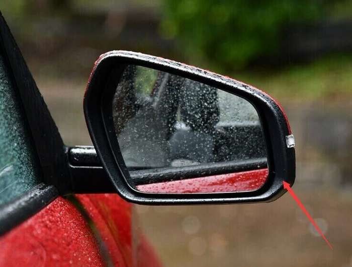 Right Black Car Front Side Mirror Housing Frame 1PC For 2020 Hyundai IX25 SUV