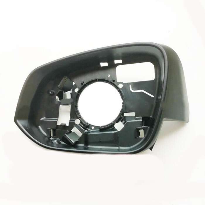 Left Black Front Side Mirror Housing Frame 1PC For 15-18 Toyota Highlander SUV