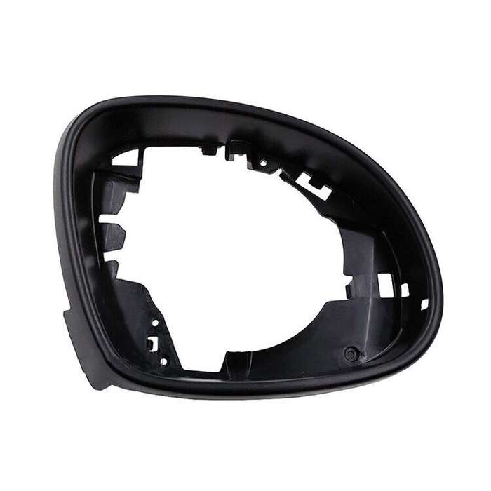 5N0857602A9B9 Black Right Side Mirror Housing Frame For 12-16 VW Sharan MPV