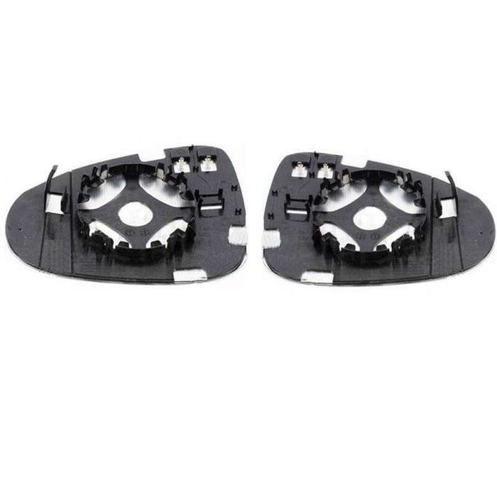 Wing Mirror Glass Heated w/ Backing Plate For VW Touareg 2011-2018 Pair