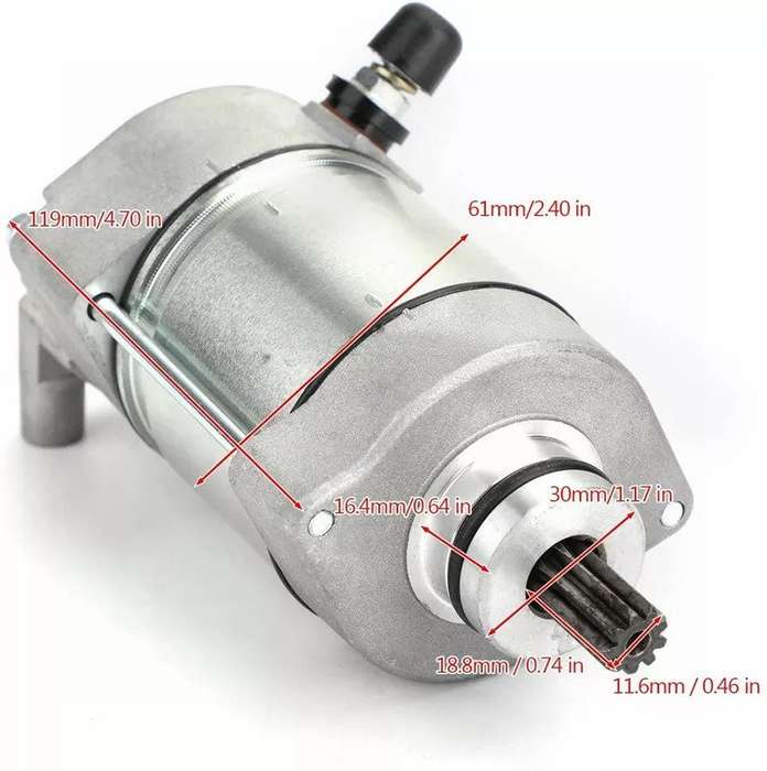 New Starter For Yamaha YZF-R1 YZF R1 / R1S 2004-2008 4C8-81890-00-00