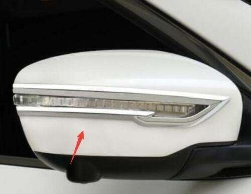 Chrome ABS Rear View Mirror Anti-Scratch Strip Fit For Nissan Rogue Sport 17-22