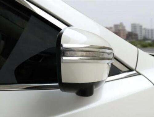 Chrome ABS Rear View Mirror Anti-Scratch Strip Fit For Nissan Rogue Sport 17-22