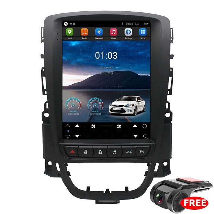 For Vauxhall Astra J 2009-2017 Car Stereo Android 10 DAB+Radio 9.7"GPS Head Unit
