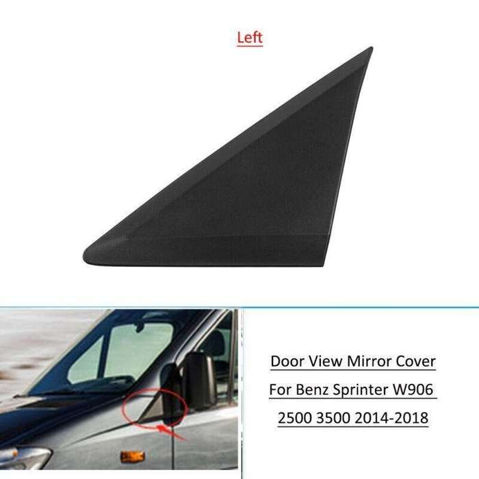 Door View Mirror Cover For Benz Sprinter W906 2500 3500 2014-2018 Left Side