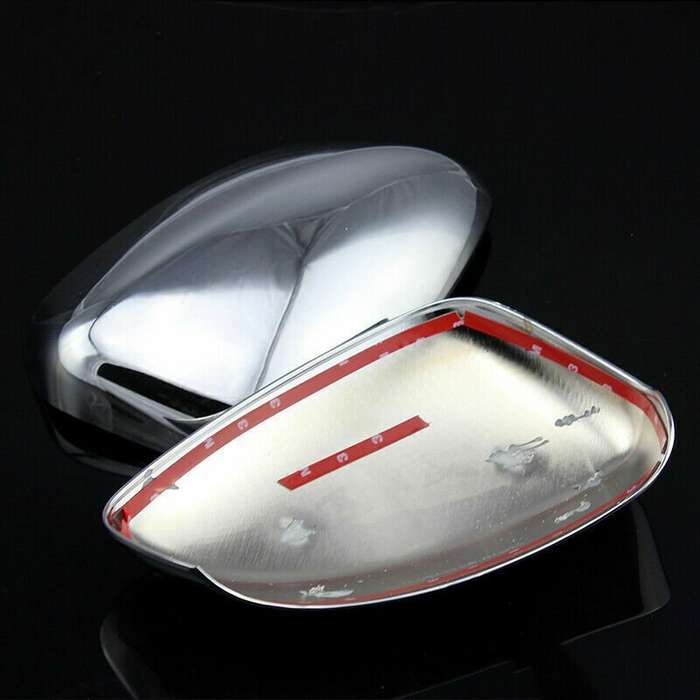For Mazda CX-5 2017-2024 Chrome Exterior Rear View Side Door Mirror Cap Cover