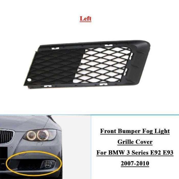 Front Bumper Fog Light Grille Cover For BMW 3 Series E92 E93 2007-2010 Left