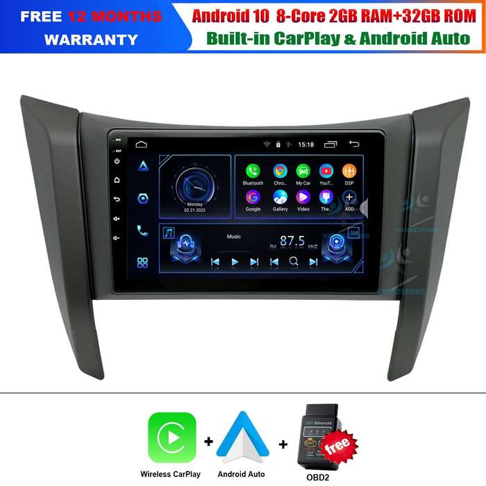 9" Car Radio For Nissan Navara 2017-2021 Android Head Unit GPS Navi Wifi Stereo