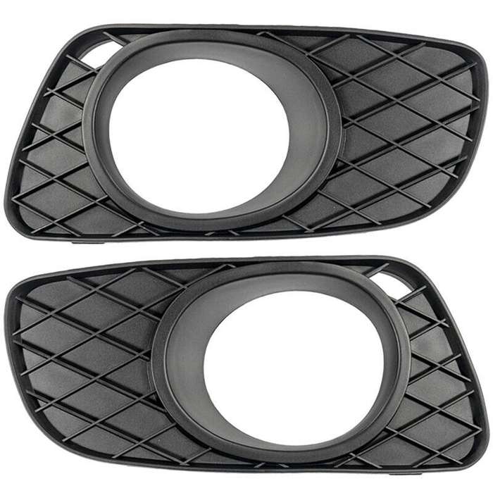 Pair Fog Lamp Bezel LH RH Fog Light Grille Cover Fit For 08-12 SMART FORTWO 451