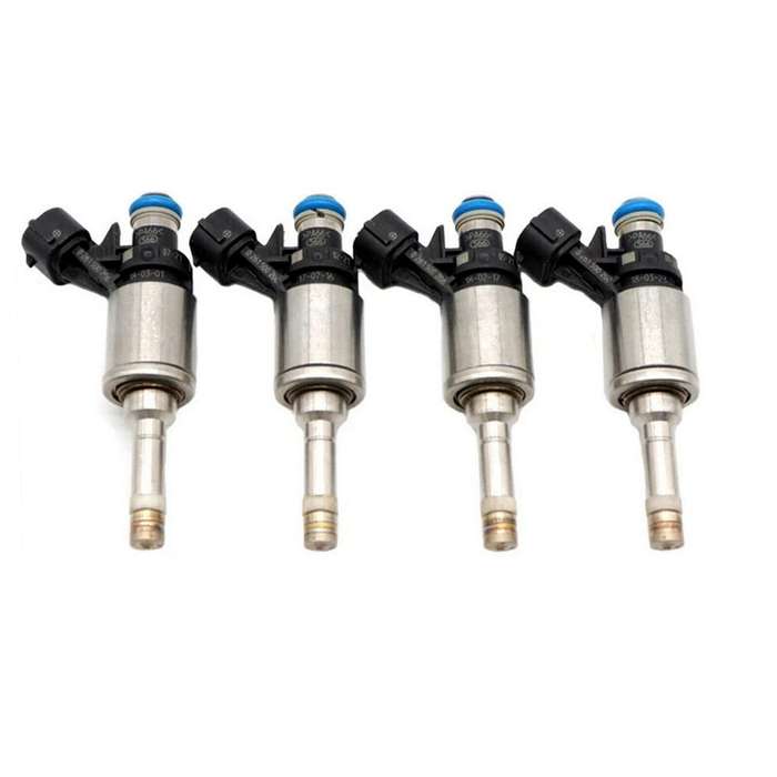 4Pcs Fuel Injectors 16600-1KC0A Compatible with 2011-2017 Nissan Juke 1.6L