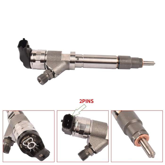 Fuel Injector 0445120027 Compatible 2004.5-2005 Chevrolet GMC 6.6L Duramax LLY