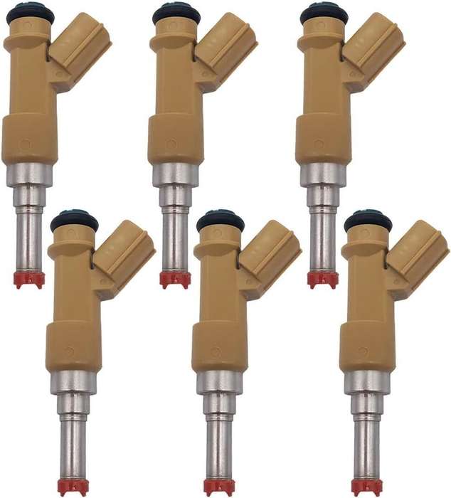 6X Fuel Injectors 23250-31100 Compatible 2010-2019 Toyota 4Runner Tundra V6 4.0L